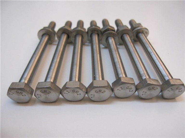 labing maayo nga qulity hex head din933 titanium bolt gr2 nga ibaligya