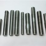 alloy718 / 2.4668 thread gunitanan, stud bolts fastener din975 / din976