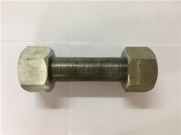 incoloy 800ht stud bolt c / w mabug-at nga hex nut uns n08811