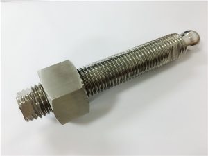 No.22-Custom CNC milling stainless steel ball head bolt ug fastener