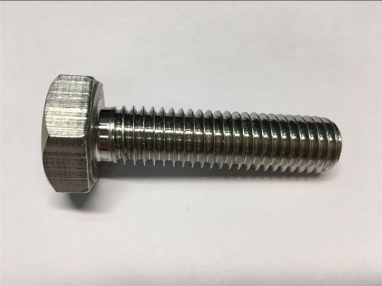 stainless steel 316 304 a2 a4 b8 b8m hex bolt ISO4017 din933 hexagon bolt