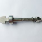 titanium disc brake bolts nga adunay tasa ug cone washers