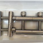 ansi 316ti / en 1.4571, 317l / en 1.4438 nga mga bahin sa stainless steel nga nagdugtong sa serye sa rod